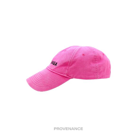 ? Balenciaga Embroidered Logo Cap - Washed Pink main image 5
